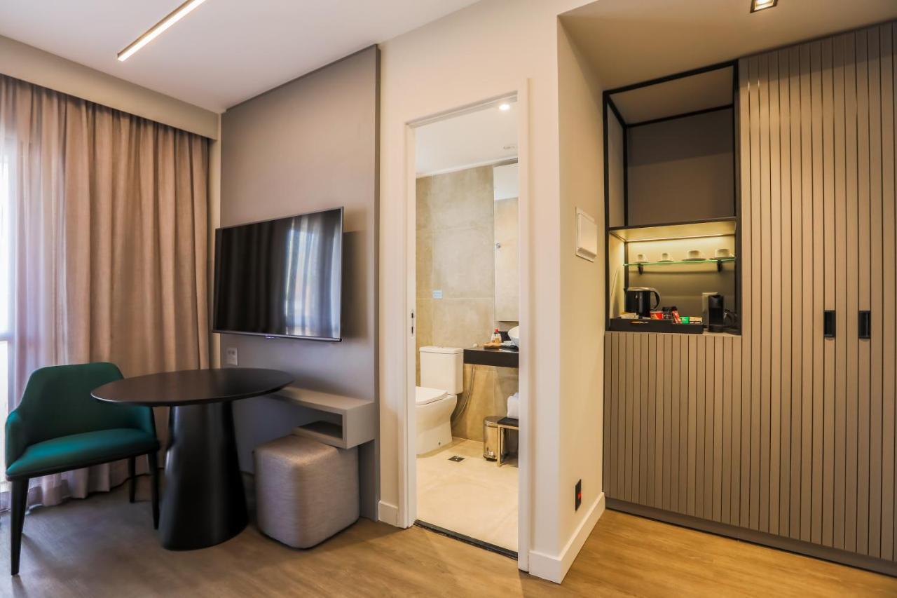 Double Tree By Hilton Sao Paulo Itaim Hotel Exterior photo A room at the hotel